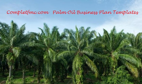 Palm Oil Business Plan Template For Starters