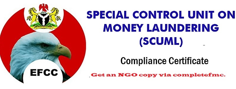Current NGO SCUML certificate: How to get a copy