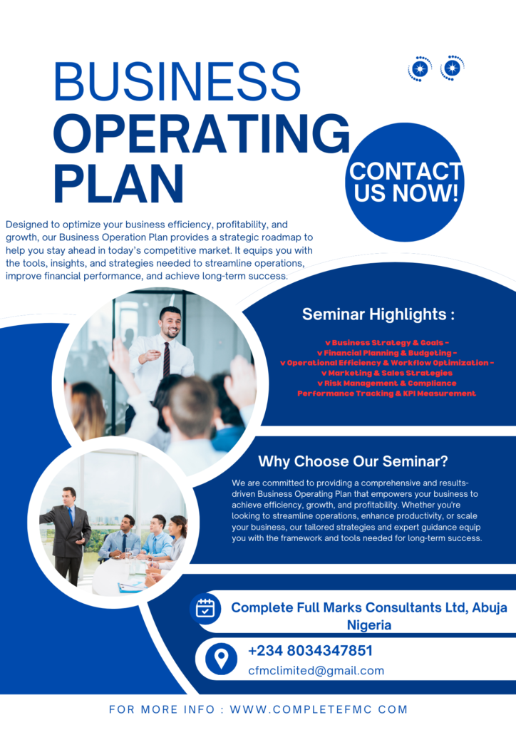 Get a Profitable Business Operating Plan for 2025 Here