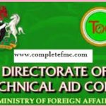 Nigerian Technical Aid Corps Recruiting Massively In October 2017