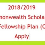 Apply For Commonwealth Scholarship and Fellowship Plan (CSFP) 2018/2019 UK Academic Year