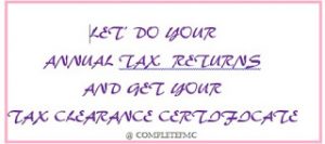 Read more about the article How We Help Individuals File Annual Tax Returns in Nigeria/Get Your Annual Tax Filings Here in Nigeria