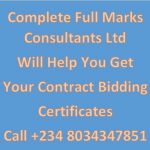 How to Get Federal. Government Contract Bidding Certificates in Nigeria