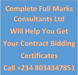 Read more about the article How to Get Federal. Government Contract Bidding Certificates in Nigeria