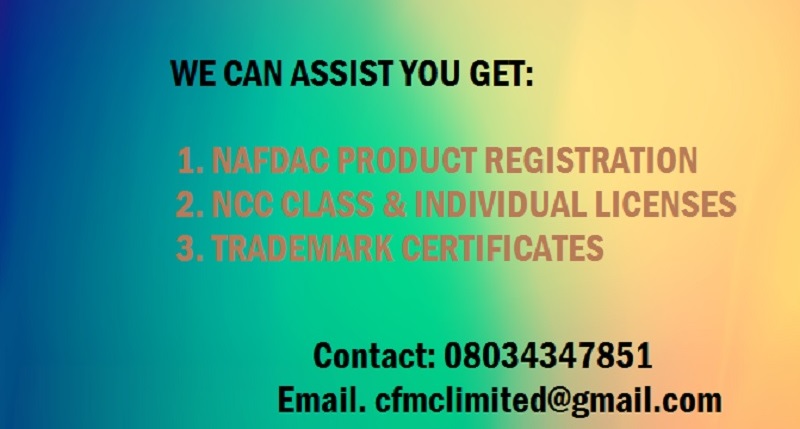 Requirements for Services & Products Trademark Registration in Nigeria