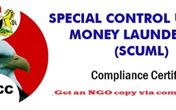 Current NGO SCUML certificate: How to get a copy
