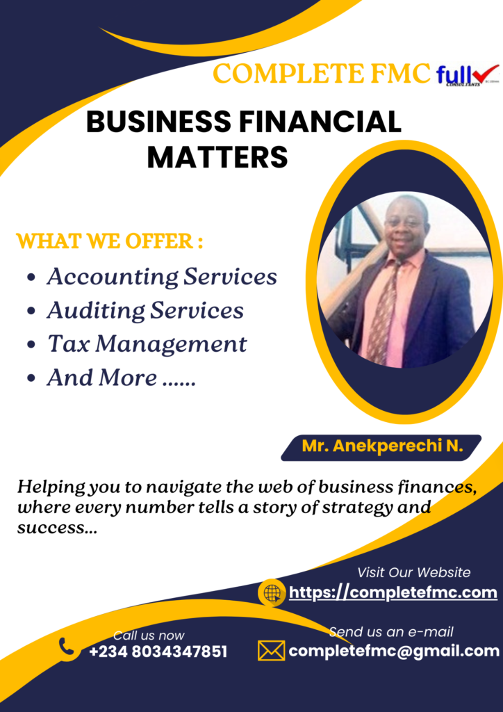 Get Business Financial Professional Services From Completefmc. Ltd.