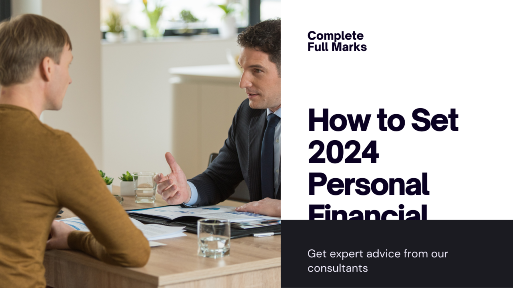 How to set 2024 personal financial goals