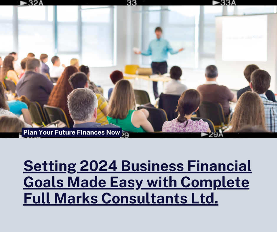 Setting 2024 business financial goals made easy/Updated