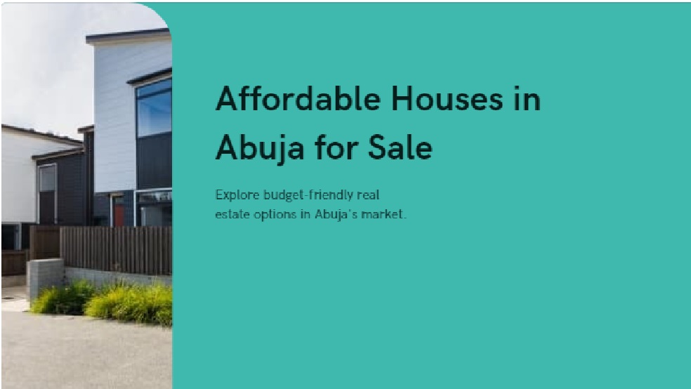 Available Cheap Real Estate Houses to Buy in Abuja