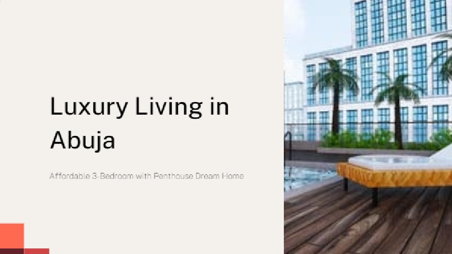 Buy a Cheap 3-bedroom With a Penthouse In Abuja
