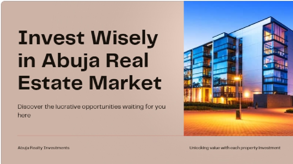 You are currently viewing Why you must invest in real estate in Abuja