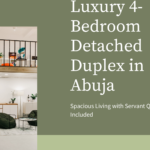 4-Bedroom Detached Duplex with BQ (500sqm) Available in Abuja
