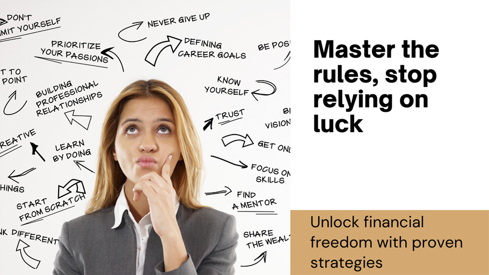 Read more about the article Rules and not Luck makes money