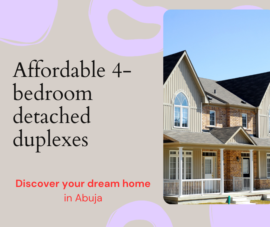 Buy 4-bedroom detached Duplexes in Abuja
